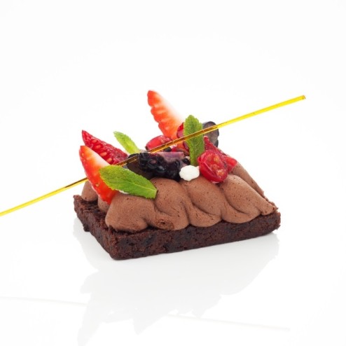 Berliner Catering mit Schokoladen Dessert
